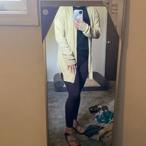 Maurices Pastel Yellow Cardigan